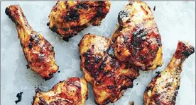  ?? — Photo contribute­d ?? Speciallys­piced jerk chicken will be served up at the House of the Caribbean BBQ today in Kelowna from 3 p.m. to 8 p.m.