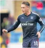  ??  ?? Scott Allan’s ability has been hailed by a former team-mate.