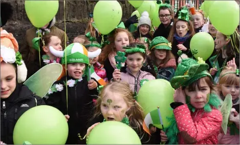  ?? Picture: Ken Finegan ?? ‘From the Top’ performers at a previous St. Patrick’s Day Parade held in Dundalk.