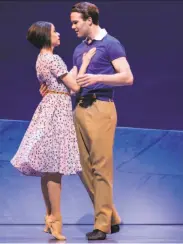  ?? Matthew Murphy / SHN ?? Sara Esty and McGee Maddox star in the S.F. production of “An American in Paris.”