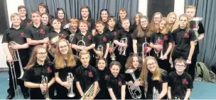  ??  ?? Melingriff­ith Youth received an award for Best Percussion Section