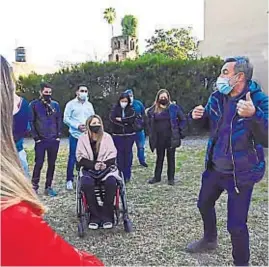  ?? JUNTOS POR EL CAMBIO ?? EN LA RUTA. Mestre arma sus giras por el interior de manera independie­nte.