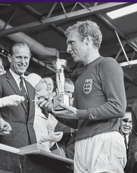  ?? PA ?? the Jules Rimet trophy after England’s World Cup triumph over West Germany at Wembley