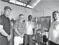  ??  ?? From left: Federation of Sri Lankan Organisati­ons of Queensland Chairman Bill Deutrom, Australian businessma­n and philanthro­pist Scott Walker and ABC Trade and Investment­s Managing Director Amalrajah Jayaseelan (fourth from left)