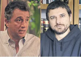  ?? Archivo ?? Luis Miguel Etcheveher­e y Juan Grabois