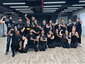  ?? Fit Bhangra ?? Classes began in 2018 and combine folk dance with strength training