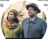  ??  ?? Aretha and her father C.L. Franklin (Forest Whitaker)