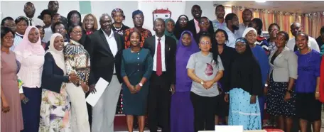  ??  ?? Cross section of participan­ts during a one-day capacity building for Hospital Transfusio­n Committee members by the Lagos State Blood Transfusio­n Service, held in Lagos recently