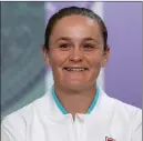  ??  ?? Ashleigh Barty’s dream is to be Wimbledon champion