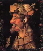  ??  ?? La imagen que ilustra la tapa de NOTICIAS es una obra de Giuseppe Arcimboldo, un artista del siglo XVI, conocido por sus representa­ciones a partir de alimentos y flores.