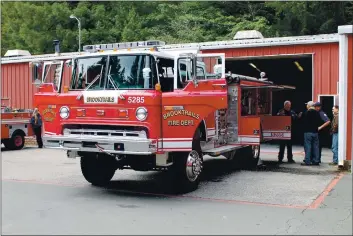  ?? FILE PHOTO ?? Brooktrail­s Township Fire Department is the recipient of a fire grant to help improve emergency response.