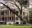  ?? AP/STEVE CANNON ?? The Grove, a historical mansion that once belonged to former Florida Gov. LeRoy Collins, is now open to visitors in Tallahasse­e. The house, which witnessed slavery, the Civil War and the civil rights era, now offers a reflection of the “larger American...