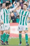  ?? FOTO: EFE ?? Alegría de Loren con sus dos goles