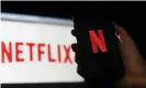  ??  ?? Lockdown seems to have averted a nasty crunch for streaming service Netflix. Photograph: Olivier Douliery/AFP via Getty Images