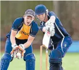  ?? PHOTO: DEREK FLYNN/FAIRFAX NZ ?? Harry MacDonald in batting action.