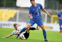  ?? FOTO: TINO ZIPPEL ?? Bei schnellen Antritten kaum zu stoppen: Maximilian Rohr feiert heute seinen 25. Geburtstag.