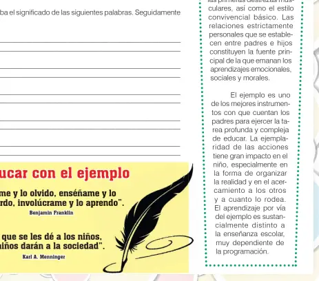 Frases célebres para educar con el ejemplo - PressReader