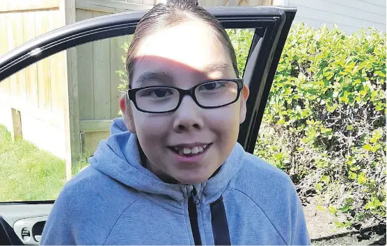  ?? PHOTOS BY SHANTEL TALLOW VIA THE CANADIAN PRESS ?? Rafe Vadnais, 11, decided to have his hair braided as part of the Indigenous transition to adulthood.