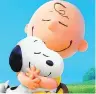  ??  ?? Charlie Brown and Snoopy