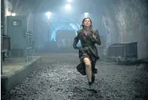  ??  ?? RUN FOR HER LIFE: Chloe (Mathilde Ollivier) races around in ‘Overlord.’