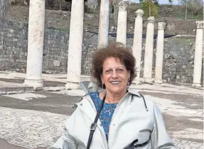  ?? PROVIDED BY DEBRA KERPER ?? “(My clients) don’t want to take unnecessar­y risk,” says Debra Kerper, a travel agent with lupus who plans trips for people with mental or physical disabiliti­es. Kerper went to Israel in early 2020.
