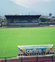  ??  ?? Visioni A sinistra il PalaTrento, sopra il Briamasco. Al centro Biancardi, Salizzoni, Zobele e Brunialti