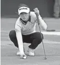  ?? NETWORK
CHRIS TILLEY/USA TODAY ?? Lydia Ko, seen at the CME Group Tour Golf Championsh­ip on Nov. 20, won her first start of the season Sunday at the Aramco Saudi Ladies Internatio­nal.