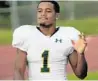  ?? CHRIS HAYS/STAFF ?? Oak Ridge senior receiver Marcus Taylor will play in the 2017 Central Florida All-Star Game.