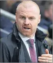  ??  ?? GOOD COMEBACK: Dyche