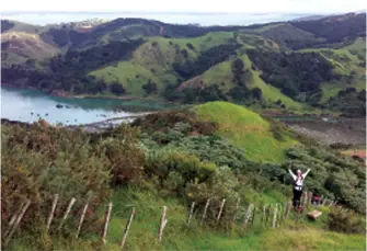  ??  ?? The stunning coastline beckons, the birdsong will wake you and the ancient bush calls you to enter.