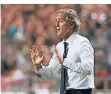  ?? FOTO: DPA ?? Italien-Coach Roberto Mancini steht in der Kritik.