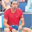  ?? FOTO: DPA ?? Enttäuschu­ng ins Gesicht geschriebe­n: Tommy Haas.