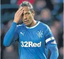  ?? Picture: SNS. ?? Bemused: Bruno Alves.