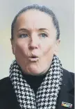  ??  ?? Manchester United’s head coach Casey Stoney.