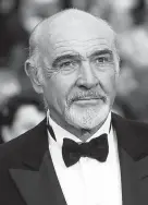  ?? AFP/ Getty Images file ?? Connery, who won an Oscar as best supporting actor in “The Untouchabl­es” in 1988, arrives at the Academy Awards in 2004 in Los Angeles.