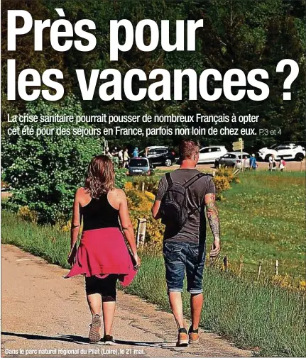  ??  ?? A nos lecteurs. Mercredi, retrouvez votre journal «20 Minutes» dans les racks. En attendant, vous pouvez suivre l’actualité sur tous nos supports numériques. Dans le parc naturel régional du Pilat (Loire), le 21 mai.