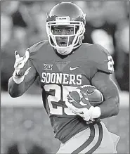  ?? AP file photo ?? Oklahoma running back Joe Mixon was selected in the second round of the NFL Draft by the Cincinnati Bengals on Friday. Bengals Coach Marvin Lewis had no reservatio­ns about the selection, despite Mixon’s off-the-field issues. “For some of our fans,...