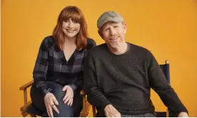  ?? Photograph: Apple+ ?? Sharing passions … Bryce Dallas Howard and her father Ron Howard in Dads.