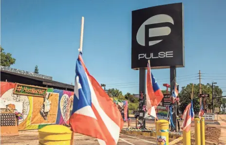  ?? PHOTOS BY DOROTHY EDWARDS, NAPLES DAILY NEWS ?? A lone gunman killed 49 people a year ago at Pulse nightclub in Orlando. The community mobilized to support the victims.