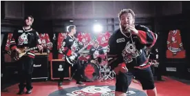  ?? MIKE KRASNAY
SPECIAL TO METROLAND ?? Welland's Revive the Rose has teamed up with the IceDogs to belt out a new theme song for the OHL team, complete with a video by Mike Krasnay showcasing some team pride.