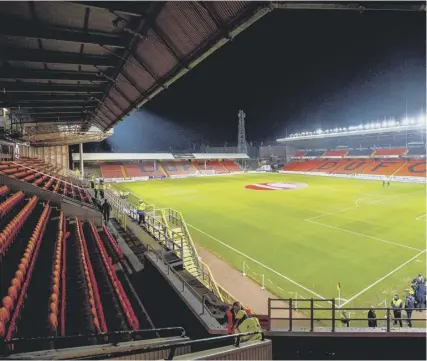  ??  ?? 0 Dark days at Tannadice are likely to be reflected in the mood at Dundee United’s agm this morning.