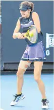  ?? HASENKOPF/IMAGO IMAGES FOTO: JÜRGEN ?? Alexandra Vecic steht im Halbfinale der Australian Open.