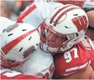  ?? MARK HOFFMAN / MILWAUKEE JOURNAL SENTINEL ?? Wisconsin defensive end Isaiahh Loudermilk will be out again with a left ankle injury.