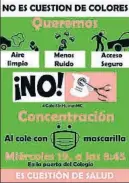  ?? CEDIDA / EP ?? Mobilitzac­ió escolar. Entitats afectades per l’aixecament de la mesura han anunciat
accions de protesta