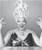  ?? ABC ?? Queen Latifah was Ursula on ABC’s “The Little Mermaid Live!”