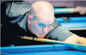  ?? ?? Lotterywin­ning pool player Kenny Donald