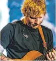  ?? FOTO: IMAGO IMAGES ?? Ed Sheerans neues Album heißt „=“. Es erscheint am Freitag.