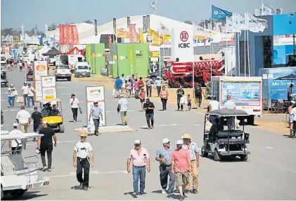  ?? ?? El motor del campo. Tras la sequía de 2023, el sector agropecuar­io vuelve a mostrar su potencial.