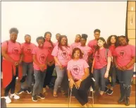  ?? Contribute­d Photo ?? The D3 Academy visits New Haven’s Young Girls Rock Summit.