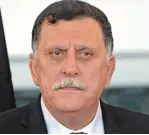  ??  ?? Fayez Mustafa al Sarraj